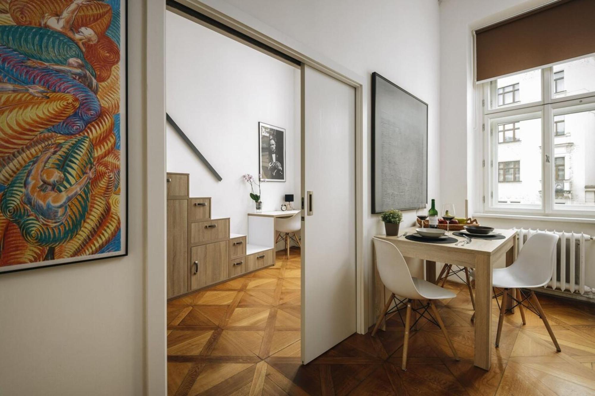 Cozy & Comfortable Apt Walking Anywhere You Want Sen ปราก ภายนอก รูปภาพ